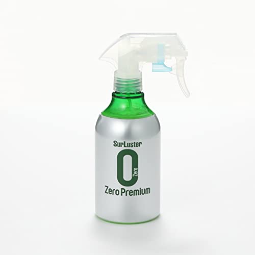 SurLuster(シュアラスター) ゼロプレミアム 280ml ガラス系コーティング 約6ヶ月耐久 高撥水 艶 光沢 紫外線吸収剤 UV 保護 車 バイク 自転車 簡単施工 洗車 クロス付き スプレーコーティング S-99 中間 画像