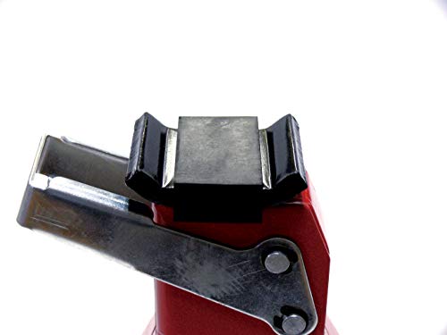 エマーソン(Emerson) 車用ジャッキスタンド 3t 2個セット 6段階高さ設定(260/290/320/350/380/415mm) 横方向でも縦方向でも脚がしっかりと安定 愛車を傷つけないラバーパッド付 EM-104 中間 画像