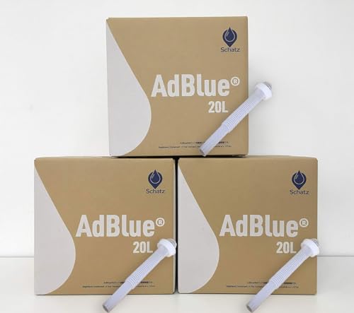 【20L×3個セット】 アドブルーAdBlue 高品位尿素水 ノズル付属 尿素水 日本製 アドブルー20リットル 1枚目 画像
