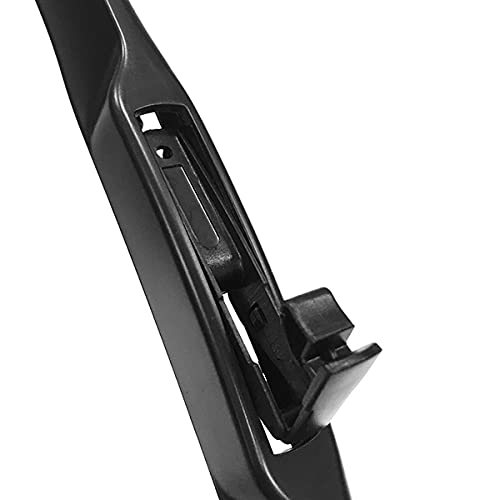 30系 プリウス対応 エアロワイパー 2本セット！ 650mm x 400mmセット！ グラファイト加工！ U字フック ワイパーブレード 中間 画像