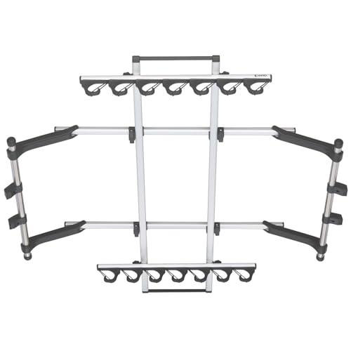 カーメイト(Carmate) inno(イノー) 【7本積み可能】 Jフック ロッドホルダー 適合車種例 エブリイ / ジムニー / ハイゼットカーゴ / NV100クリッパーリオ / N-BOX / アトレー 等 車載 釣り竿 ロッドキャリー 天井 収納 車内収納 キャリア サイドバー ハンガーバー フィッシング 竿掛け IF14 1枚目 画像