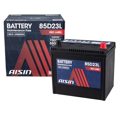 アイシン(AISIN) 車用 バッテリー 85D23L (75D23L 55D23L ほか)標準車/充電制御車対応 RED LABEL BTRAZ-9085D23L 1枚目 画像