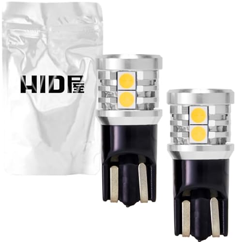 HID屋 2個セット T10 LED 540lm 爆光 9基搭載 ホワイト 6500k ポジション ナンバー灯 ルームランプ カーテシランプ トランクルーム LEDウェッジ球 LEDバルブ ウェッジ球 ナンバー灯 ポジションランプ ライセンスランプ 車幅灯 1枚目 画像