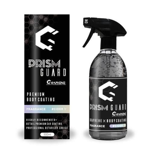 SPEEVAL Prism Guard Graphene グラフェン＋SiO₂＋カルナバロウ配合 コーティング 車 ボディ 強撥水 艶 トップコート 洗車 サイダーの香り 最大6ヶ月耐久 (500ml) 1枚目 画像