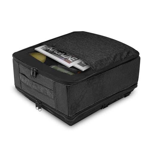 J-PREMIS ホンダ 新型 NBOX 助手席下 収納ボックス JF5/6 JF3/4に適合 3WAY 超便利 バッグ 3段拡張 大容量 軽量 JOY 空間活用グッズ 緊急時用 マルチ収納ボックス 小物入れ 車種専用設計 内装 パーツ アクセサリー 装着簡単 (ブラック) 画像1