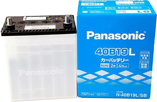 パナソニック(Panasonic) 国産車バッテリー SBシリーズ N-40B19L/SB 標準車用 Battery 中間 画像