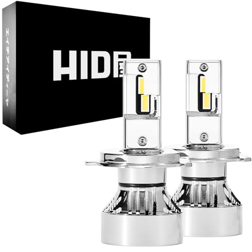 HID屋 H19 LED ヘッドライト 49600cd(カンデラ) 爆光 ホワイト 車検対応 12V 24V 2本1セット Mシリーズ プレミアム 1枚目 画像