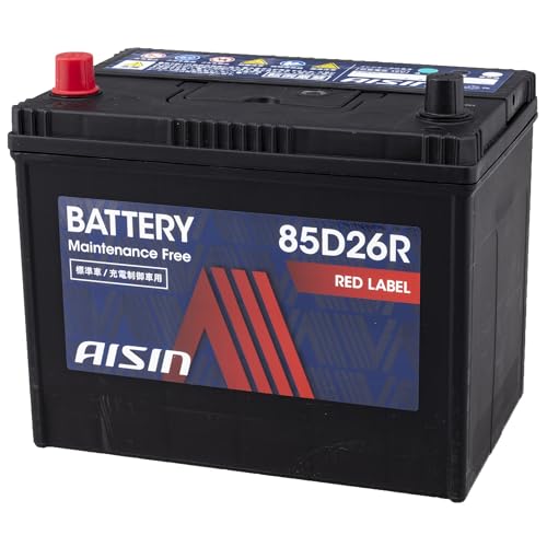 アイシン(AISIN) 車用 バッテリー 85D26R (80D26R) 標準車/充電制御車対応 RED LABEL BTRAZ-9085D26R 最後 画像
