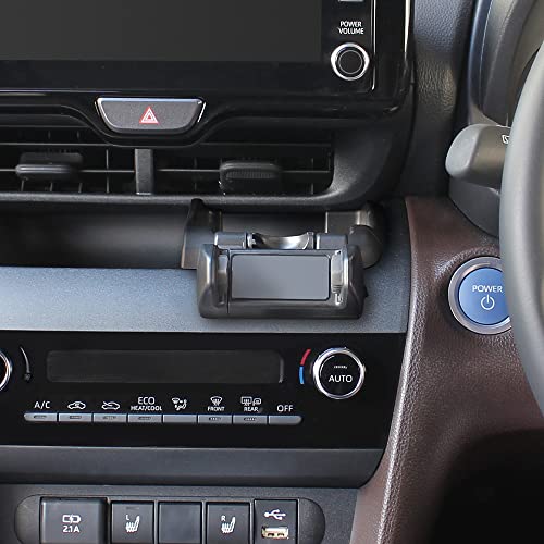 槌屋ヤック(Tsuchiya Yac) 車種専用品 トヨタ ヤリスクロス 専用 スマートフォンホルダー ブラック SY-YA6 中間 画像