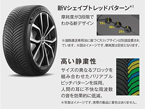 【4本セット】ミシュラン(MICHELIN) CROSSCLIMATE 2(クロスクライメート 2) 185/65R15 92V XL 中間 画像