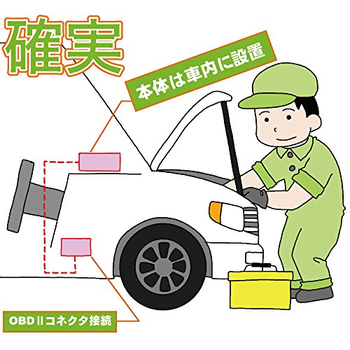 【Amazon.co.jp限定】カーメイト メモリーキーパー 【バッテリー交換必需品】 OBDIIコネクター給電仕様 車のメモリー・各種設定消失防止に! SA202 レッド 中間 画像