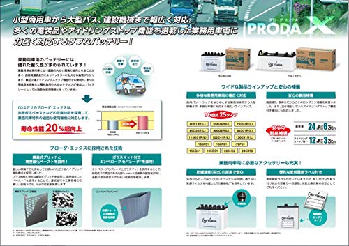 GS YUASA [ GSユアサ ] PRX 130F51 業務用車用 カーバッテリー [ PRODA X ] 中間 画像