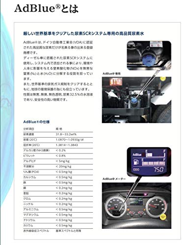 【20L×3個セット】 アドブルーAdBlue 高品位尿素水 ノズル付属 尿素水 日本製 アドブルー20リットル 中間 画像