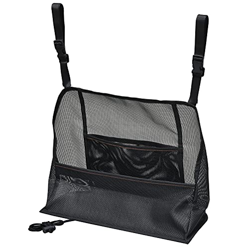 セイワ(SEIWA) 車内収納用品 収納ポケット ブラック IMP090 センターコンソール センター取り付け 便利 収納 カー用品 画像1