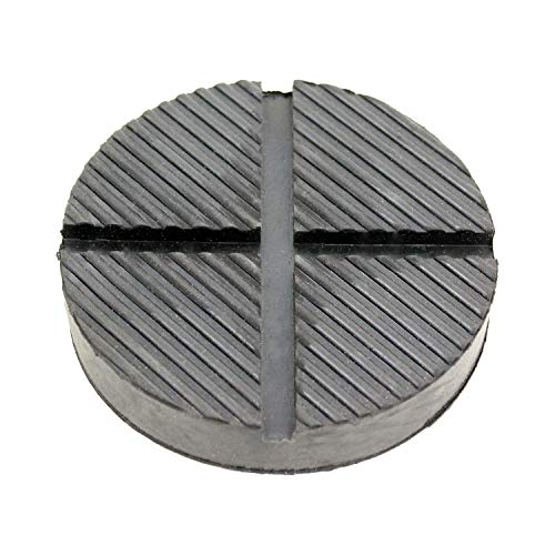 メルテック(meltec) 車用 ガレージジャッキラバーパッドDX 汎用タイプ 本体約φ125mm×25(H)mm FJ-90 画像1