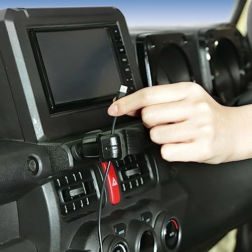 カーメイト(CARMATE) 車用 車載ホルダー スマホホルダー ジムニー (JB64)/ ジムニーシエラ (JB74)/ ジムニー ノマド(JC74)専用 スマホ 360度 回転 NZ824 最後 画像