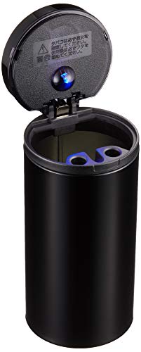 セイワ(SEIWA) 車内用品 灰皿 ソーラー缶アッシュ3ロング ドリンクホルダー型 ブラック LED付き W650 最後 画像