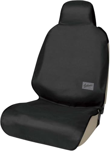 ボンフォーム(BONFORM) シートカバー ファインテックスEX ワイドサイズ 防水 撥水 前席1枚 ブラック 4092-10BK 中間 画像