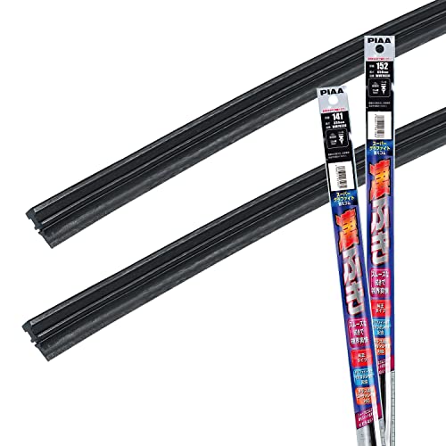PIAA(ピア) ワイパー替えゴム車種専用セット 【スーパーグラファイト】 天然ゴム仕様 2本入 (650mm + 350mm) ホンダ フィット フィットハイブリッド シャトル グレイス 他 AMRRG012 画像1