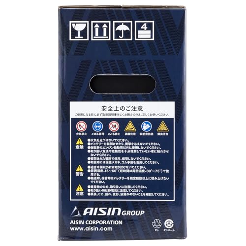 アイシン(AISIN) 車用 バッテリー 40B19L (38B19L 34B19L) 標準車/充電制御車対応 RED LABEL BTRAZ-9040B19L 中間 画像