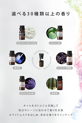 カーメイト(Carmate) 車用 部屋用 置き型 芳香剤 【最長約20ヶ月持続】 ブラング 噴霧式 フレグランス ディフューザー 2 車載 自動 噴霧 強力 調節可能 ブラウン L10006 中間 画像