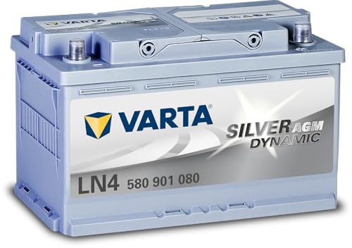VARTA(バルタ) Silver Dynamic AGM LN4 (580 901 080) 輸入車・国産車用バッテリー アイドリングストップ車/標準車 <長期保証>ドイツ車適合 1枚目 画像” loading=”lazy” decoding=”async” data-id=”18983″ /></figure>
<p>カーライフを快適に支えるために欠かせないパートナーの一つがバッテリーです。<br />特に輸入車やアイドリングストップ搭載車に適した高性能バッテリーを探している方におすすめしたいのが、<strong>VARTA Silver Dynamic AGM LN4（580 901 080）</strong>です。<br />たとえば、ドイツ車ユーザーや国産のアイドリングストップ車に乗る方々から高い支持を得ているこの製品は、安定した電力供給と耐久性に優れていることが特徴です。</p>
<h3><span id=