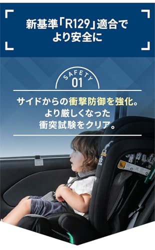 【R129対応 15ヶ月から12歳 ロングユース 保温保冷ドリンクホルダー付き】ジュニアシート 長く使える 洗える シートベルト固定 取付簡単 3way チャイルドシート ポップピットF-R129 ネビオ Nebio 中間 画像