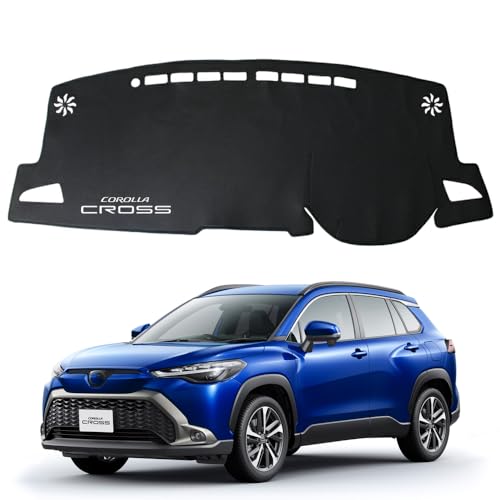 SAWAKAKI トヨタ カローラクロス 10系 専用 ダッシュボードマット 日焼け防止 劣化防止 保護マット ポリエステル素材 滑り止め ロゴ付き アクセサリー 内装 カスタムパーツ 画像1