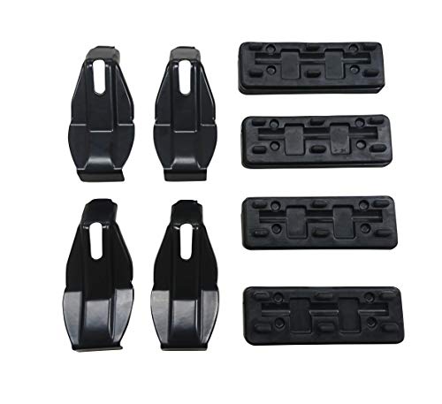 Terzo テルッツォ (by PIAA) ルーフキャリア ベースキャリア ホルダー 4個入 ブラック 【日産 セレナ C26 C27】 EH395 画像1