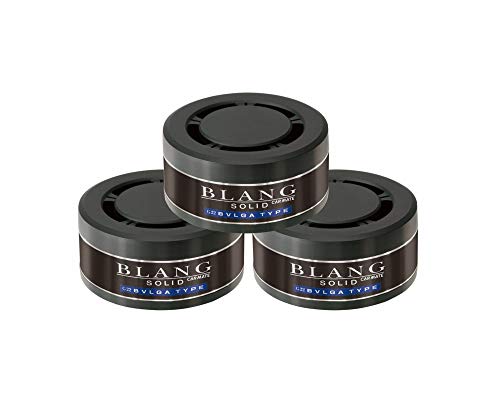 カーメイト(Carmate) 車用 消臭 芳香剤 3個セット【 ブルガタイプ 】 ブラング ソリッド 詰め替え ドリンクホルダー ダッシュボード シート下 置き型 【大人の魅力を表現した香水調の香り】 60g×3個 G22T 画像1