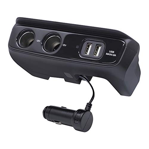 槌屋ヤック(Tsuchiya Yac) 車種専用品 トヨタ ヤリス ヤリスクロス 専用 増設ソケット 電源BOX ブラック SY-YA4 1枚目 画像