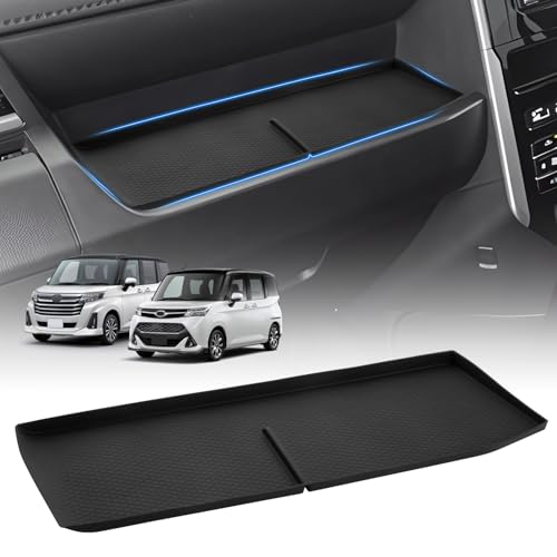 Mozan トヨタ ルーミー タンク M900A/M910Aに適合 助手席オープントレイマット ROOMY TANK 助手席トレイ ラバーマット インパネトレイ 車種専用 滑り止め ガタガタ音なし アクセサリー 内装パーツ 画像1