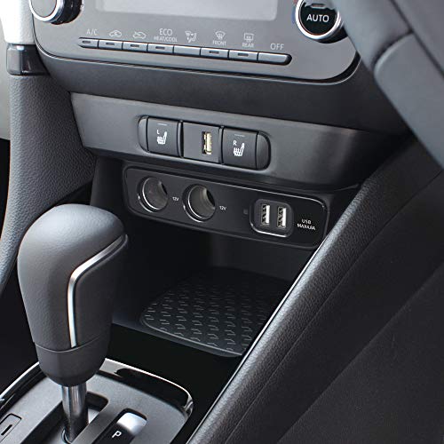 槌屋ヤック(Tsuchiya Yac) 車種専用品 トヨタ ヤリス ヤリスクロス 専用 増設ソケット 電源BOX ブラック SY-YA4 中間 画像