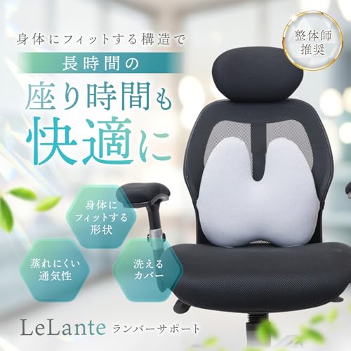 【所ジョージの世田谷ベース掲載】 車 クッション ランバーサポート シートクッション 腰痛 運転席 腰当て 低反発 腰クッション ダークグレー 最後 画像