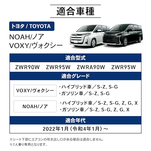 [自動車整備士監修] クラフトワークス ノア ヴォクシー 90系 95系 フロアマット 車 防水 [丸洗い可能] [ピッタリフィット] 3D マット 車種専用 3列目 内装 アクセサリー CRAFT WORKS 【D】 最後 画像