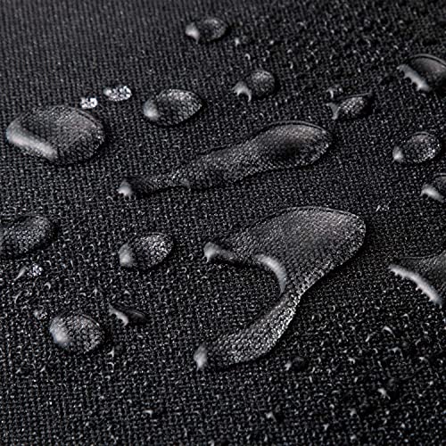 ボンフォーム(BONFORM) シートカバー ファインテックスEX ワイドサイズ 防水 撥水 前席1枚 ブラック 4092-10BK 中間 画像