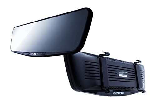 アルパイン(ALPINE) ドライブレコーダー搭載 10インチデジタルミラー(バンド装着タイプ/車内リアカメラ) DVR-DM1000B-IC 液晶 中間 画像