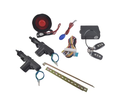 車用キーレスエントリーキット リモコン ドア ロック・アンロック機能スピーカーサイレンで音と光の連動も可能 P2 [並行輸入品] 画像1