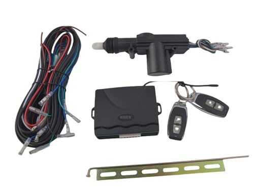 車用セキュリティパーツ12V キーレスエントリーシステムキット汎用12Vアンサーバック機能付 アクチュエーター1本付 配線説明書付き [並行輸入品] 画像1