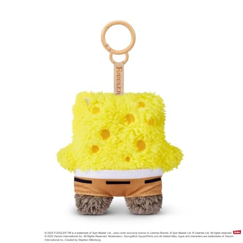 ファグラー キーリング スポンジ・ボブ (スポンジ・ボブシリーズ) Fuggler Key Ring SpongeBob SquarePants SpongeBob キーホルダー 15756A 正規品 中間 画像