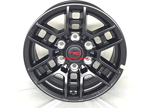 トヨタ純正 2020-2021 Tacoma TRD PRO 16インチ マットブラックホイール PT946-35200-02 センターキャップ付き 画像1