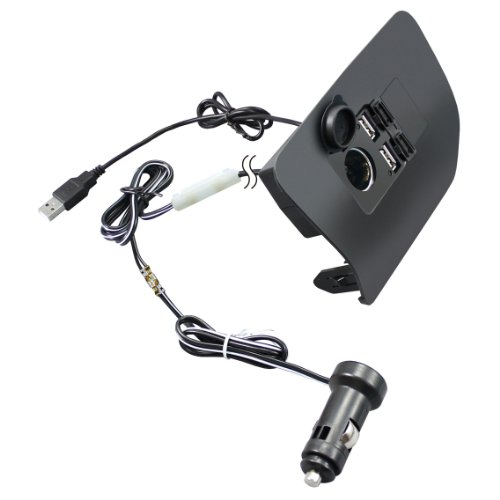 槌屋ヤック(Tsuchiya Yac) 車種専用品 トヨタ 30系 プリウス 専用 増設ソケット 電源BOX フロント コンソール SY-P1 画像1