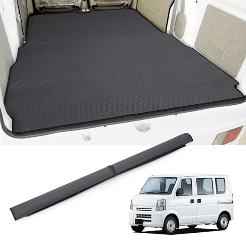 BUYFULL da64v ラゲッジマット da64v 荷室マット エブリイバン da64v マットにベルクロ付き 軽量 巻ける 収納便利 防水 耐摩擦 耐汚れ スクラム/ミニキャブ/NV100クリッパーバン 画像1
