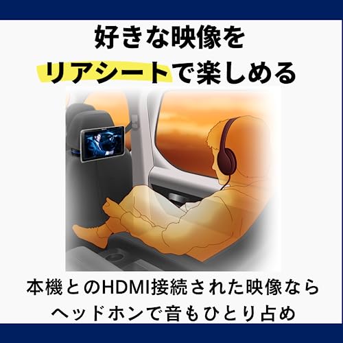 Pioneer プライベートモニター TVM-PW930T-2 9インチ WVGA 2台セット HIGHポジションタイプ カロッツェリア 中間 画像