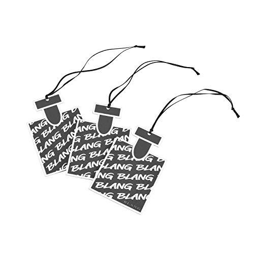 カーメイト(Carmate) 車用 部屋用 吊り下げ 芳香剤 3枚セット 【 ホワイトムスク 】 ブラング ハンギング モノグラム 高濃度 香料 使用 玄関 トイレ クローゼット 【オールマイティで誰にでも愛される香り】 H1301 画像1