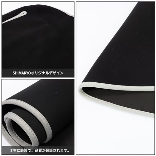 SHIMAKYO シートカバー 車用 防水 汚れ防止 ウェットスーツ素材 フロント席 2枚 軽/普通車対応 ズレにくい 丸洗い可能 シート保護 2PCS 中間 画像