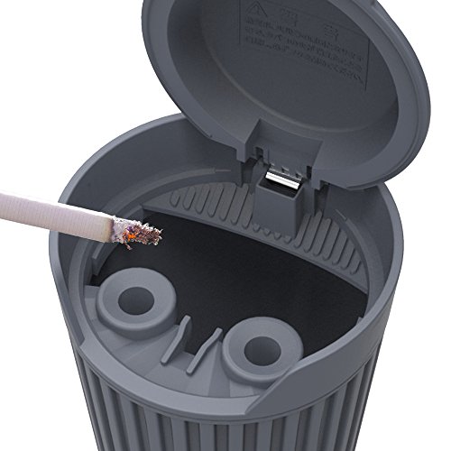 星光産業 EXEA 車内用品 灰皿 ガードアッシュ EN-6 グレー 最後 画像