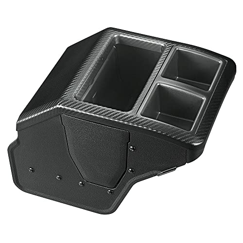 カーメイト(CARMATE) TOYOTA トヨタ ハイエース 専用 コンソール ボックス プレミアム カーボン調 ブラック NZ594 1枚目 画像