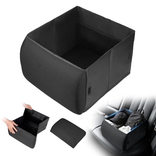 CARTIST シートボックス 腰 クッション 2WAY 助手席 荷物置き 車 収納ボックス 腰当て 折り畳み 大容量 ランバーサポート 座席 枕として ポケット付き コンパクト 落下防止 多車種対応 多シーン対応 日本語説明書付き 画像1