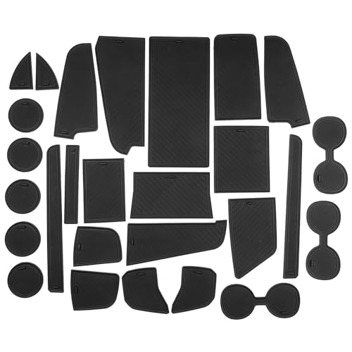 BLUESEATEC 新型 ヴォクシー ノア 90系 に適合 ラバーマット ドアポケット インテリアラバーマット voxy 90系 NOAH 4代目 ZWR/MZRA90W R4.1〜 2022.1〜 ノンスリップマット 傷防止 滑り止め ノイズ軽減 ドレスアップ 騒音防止 内装用 パーツ アクセサリー 28枚 画像1